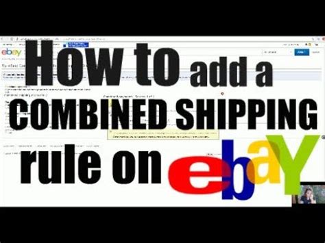 ebay combined shipping rules.